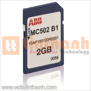 1SAP180100R0001 - Thẻ nhớ SD MC502 AC500 512MB ABB