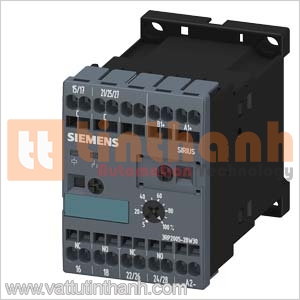 3RP2005-2BW30 - 3RP20052BW30 - Relay thời gian 0.05S...100H 24V DCAC/240V AC Siemens