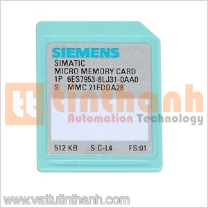6ES7953-8LJ31-0AA0 - 6ES79538LJ310AA0 - Thẻ nhớ 512 KB S7-300 Siemens