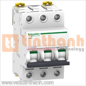 A9F74363 - Cầu dao tự động (MCB) IC60N 3P 63A - Schneider TT