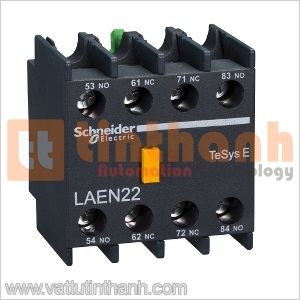 LAEN22 - Tiếp điểm phụ Tesys D 2NO+2NC Schneider