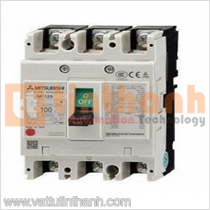 NF125-LGV 4P 90-125A - NF125LGV 4P 90125A - Cầu dao tự động dạng khối (MCCB) Mitsubishi