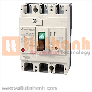 NV125-HV 3P 40A 30MA - NV125HV 3P 40A 30MA - Cầu dao chống dòng rò (ELCB) Mitsubishi