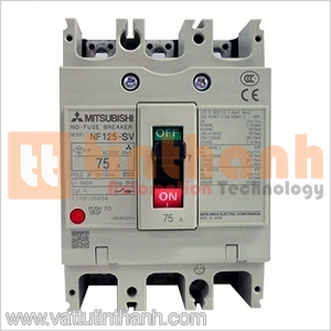 NV125-SV 3P 20A 100-200-500MA - NV125SV 3P 20A 100200500MA - Cầu dao chống dòng rò (ELCB) Mitsubishi