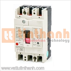 NV63-HV 3P 60A 15MA - NV63HV 3P 60A 15MA - Cầu dao chống dòng rò (ELCB) Mitsubishi