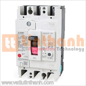 NV63-SV 3P 50A 100-200-500MA - NV63SV 3P 50A 100200500MA - Cầu dao chống dòng rò (ELCB) Mitsubishi