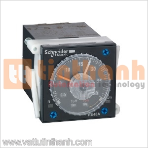 RE48AML12MW - Relay thời gian Flashing 0.02S..300H Schneider