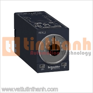REXL2TMJD - Relay thời gian On-Delay 1S..100H Schneider