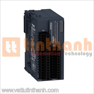 TM3DM24R - Mô đun Digital I/O M221 16DI/8DO - Schneider TT