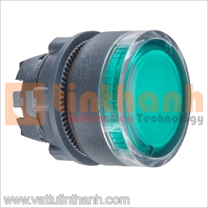 ZB5AW33 - Nút nhấn có đèn xanh lá Ø22 Schneider