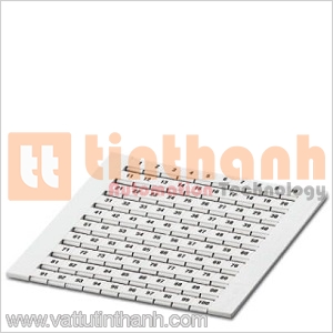 0800284 - Dải đánh dấu ZBFM 6/WH