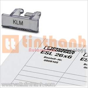 0809395 - Thiết bị đánh dấu KLM + ESL 26X6 Phoenix Contact