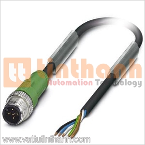 1669767 - Cáp sensor/actuator  SAC-5P-M12MS/1 5-PUR Phoenix Contact