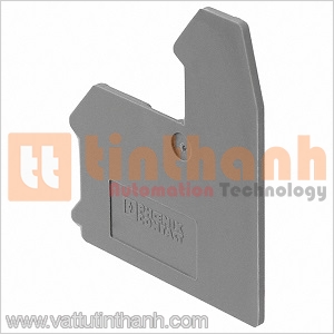 3002539 - Nắp chặn cuối (End cover) D-UK 3-RETURN Phoenix Contact