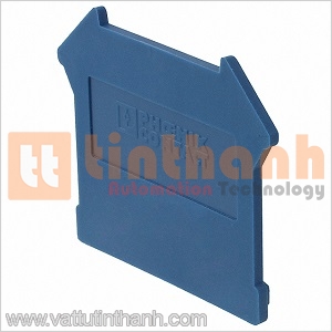 3003101 - Nắp chặn cuối (End cover) D-UK 4/10 BU Phoenix Contact