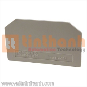 3101029 - Nắp chặn cuối (End cover) D-MTK Phoenix Contact