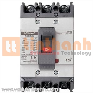 ABS33c 5A - Cầu dao MCCB 3 pha 5A LS