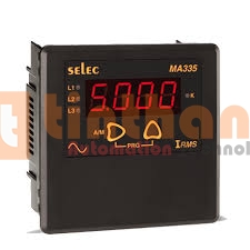 MA335 (96x96) - Đồng hồ đo dòng điện dạng LED Selec