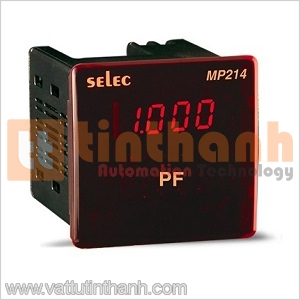 MP214 (72x72) - Đồng hồ đo Cos Phi dạng LED Selec