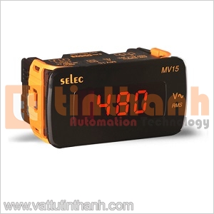 MV15 (48x96) - Đồng hồ đo điện áp dạng LED Selec