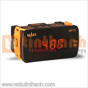 MV15-AC-200/2000mV (48x96) - Đồng hồ đo điện áp dạng LED Selec