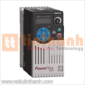 25A-V6P0N104 - Biến tần Powerflex 523 1P 110V 1.1KW AB