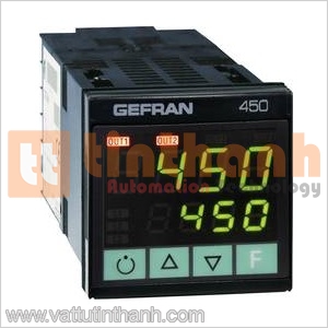 450-D-R-1 - Bộ điều khiển nhiệt độ 450 PID 48x48mm Gefran