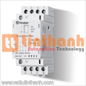 223400241640 - Công tắc tơ mô đun 24V 4 cực 25A - Finder TT