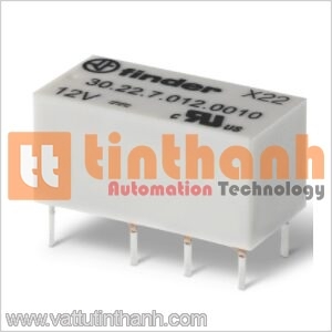 302270240010 - DIL relay (nPDT) 24V 2 cực 2A - Finder TT
