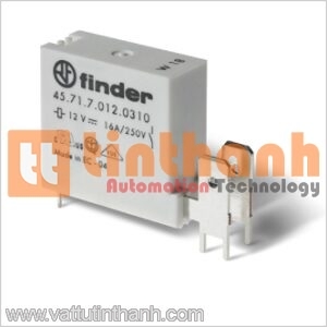 457170241310 - PCB relay (nPDT-NO) 24V 1 cực 16A - Finder TT