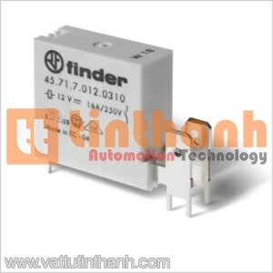 457170241311 - PCB relay (nPDT-NO) 24V 1 cực 16A - Finder TT