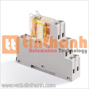 481290241002 - Relay interface (nPDT) 24V 2 cực 8A - Finder TT
