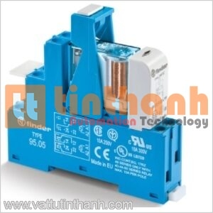 486270244050 - Relay interface (nPDT) 24V 2 cực 10A - Finder TT