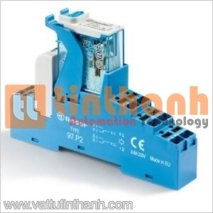 4CP280240060 - Relay interface (nPDT) 24V 2 cực 8A - Finder TT