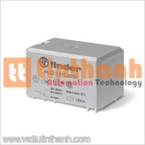 662282301300 - Relay công suất (nPDT) 230V 30A - Finder TT