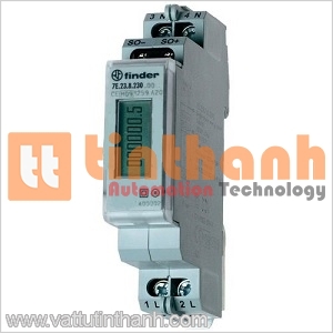 7E2382300001 - Đồng hồ đo năng lượng 230V 32A - Finder TT