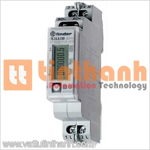 7E2382300010 - Đồng hồ đo năng lượng 230V 32A - Finder TT