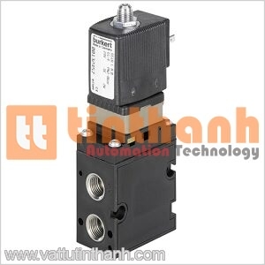 Type 6518 - Van điện từ 3/2 chiều hỗ trợ Servo - Burkert TT