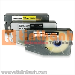 LM506SL - Băng in nhãn 6mm bạc - L-Mark TT