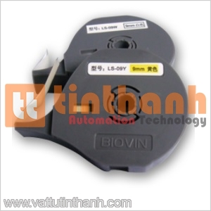 LS-06W - Băng nhãn máy in 6mm màu trắng - Biovin TT