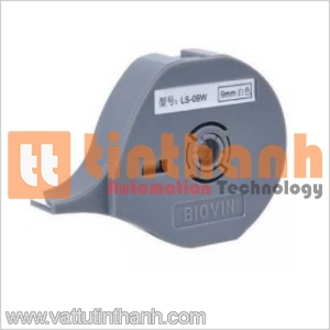LS-09W - Băng nhãn máy in 9mm màu trắng - Biovin TT