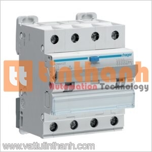 ADM406T - Cầu dao RCBO 4P 6kA C-6A 30mA A Hager