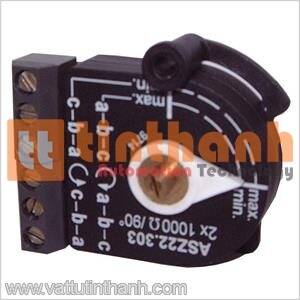 ASZ12.733 - Chiết áp đơn 135° 1000Ω - Siemens TT