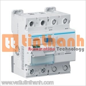 CDB563T - Cầu dao RCCB 1P+N 63A 30mA B Hager