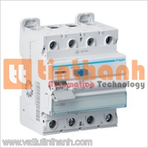 CDF663T - Cầu dao RCCB 3P+N 63A 30mA F Hager