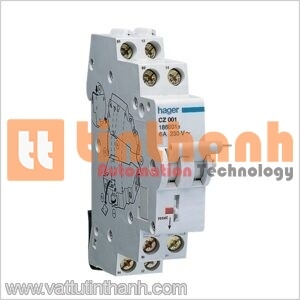 CZ001 - Tiếp điểm RCCB 2(1C+1O) 6A 240V AC Hager