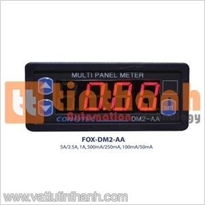FOX-DM2-DA - Đồng hồ đo đa năng 5VA 0-50°C - Conotec TT