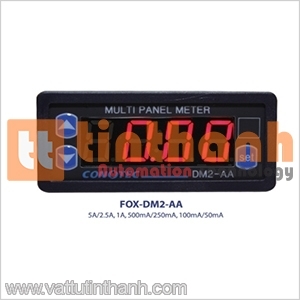 FOX-DM2-DV - Đồng hồ đo đa năng 5VA 0-50°C - Conotec TT