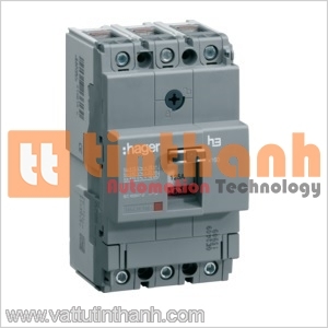 HHA040U - Cầu dao MCCB h3 x160 TM 3x40A 25kA Hager
