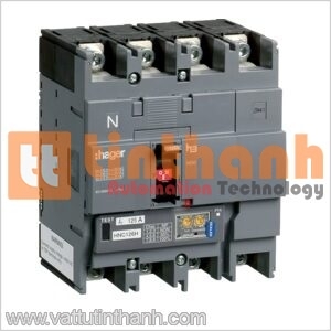HNC251H - Cầu dao MCCB h250 4P 50kA 250A LSI Hager